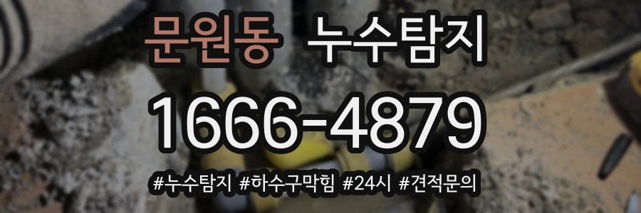 누수닥터 누수탐지