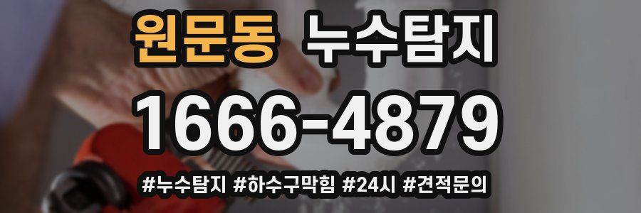 누수닥터 누수탐지