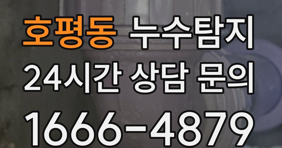 하수구막힘
