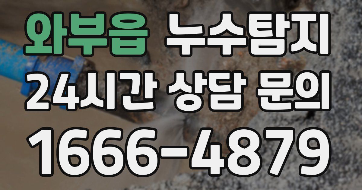 하수구막힘