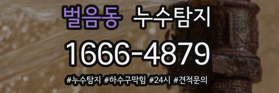 누수닥터 누수탐지