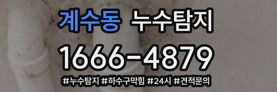 누수닥터 누수탐지
