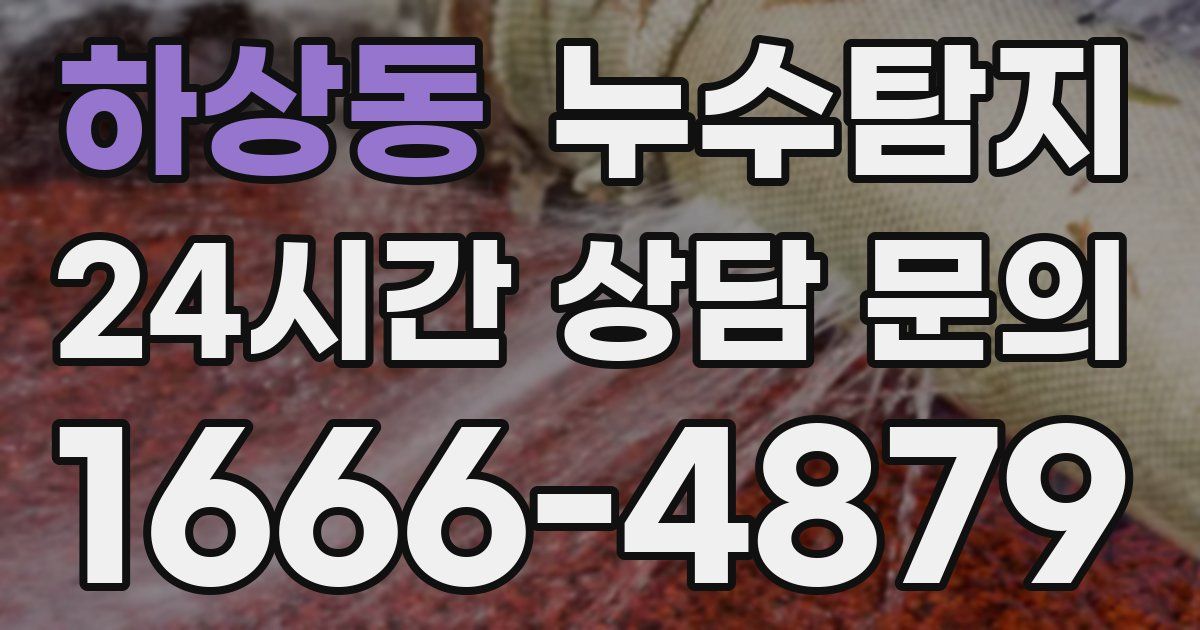 하수구막힘