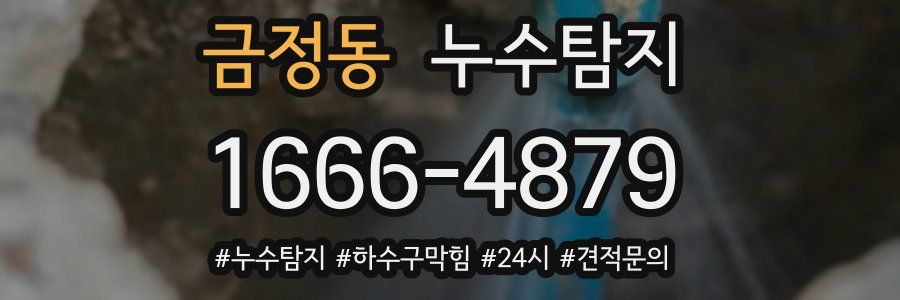 누수닥터 누수탐지