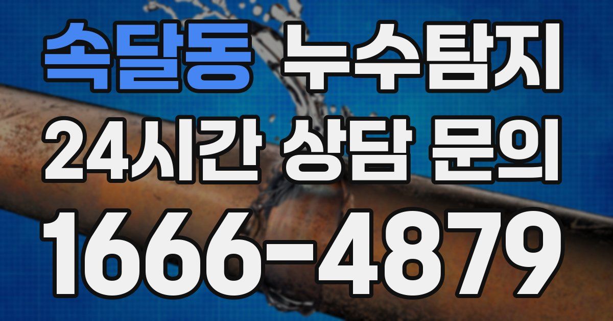 하수구막힘