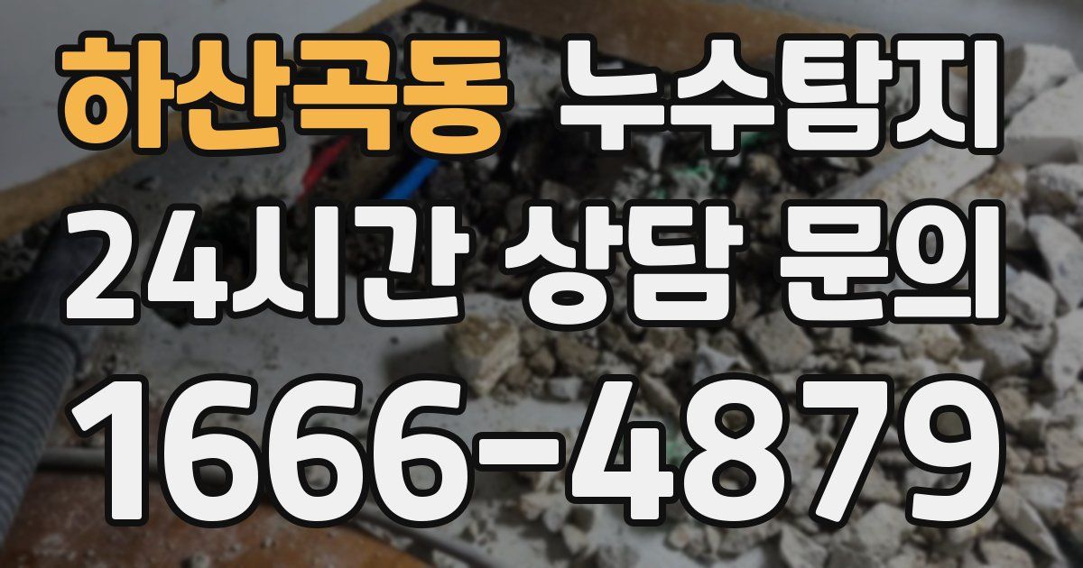 하수구막힘