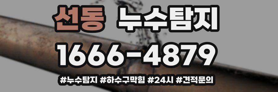 누수닥터 누수탐지