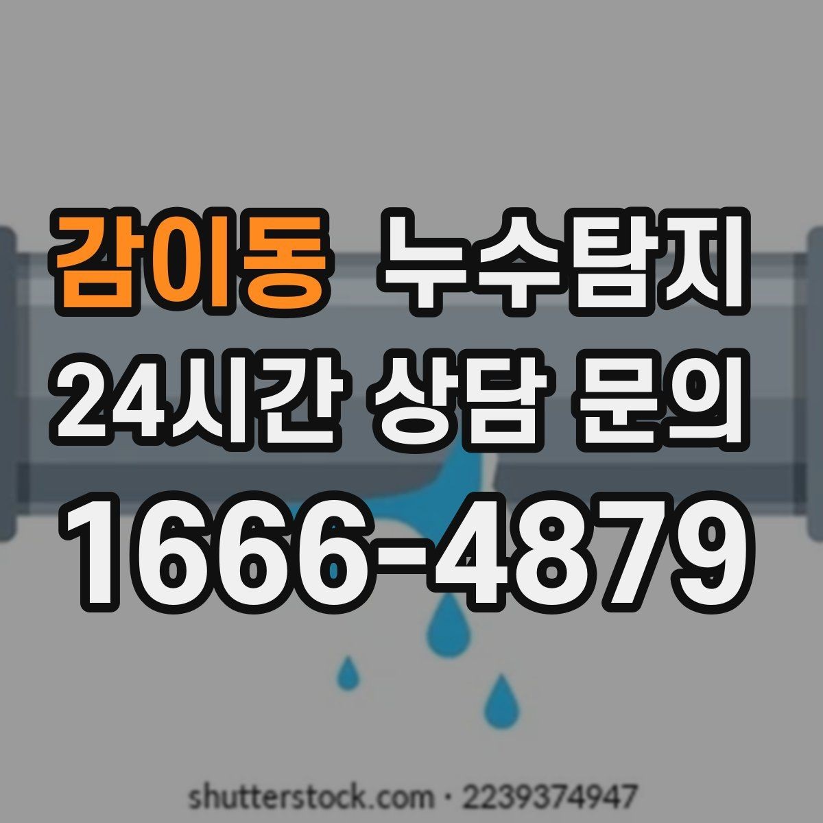 감이동 누수탐지 옥상 우수 유입 차단
