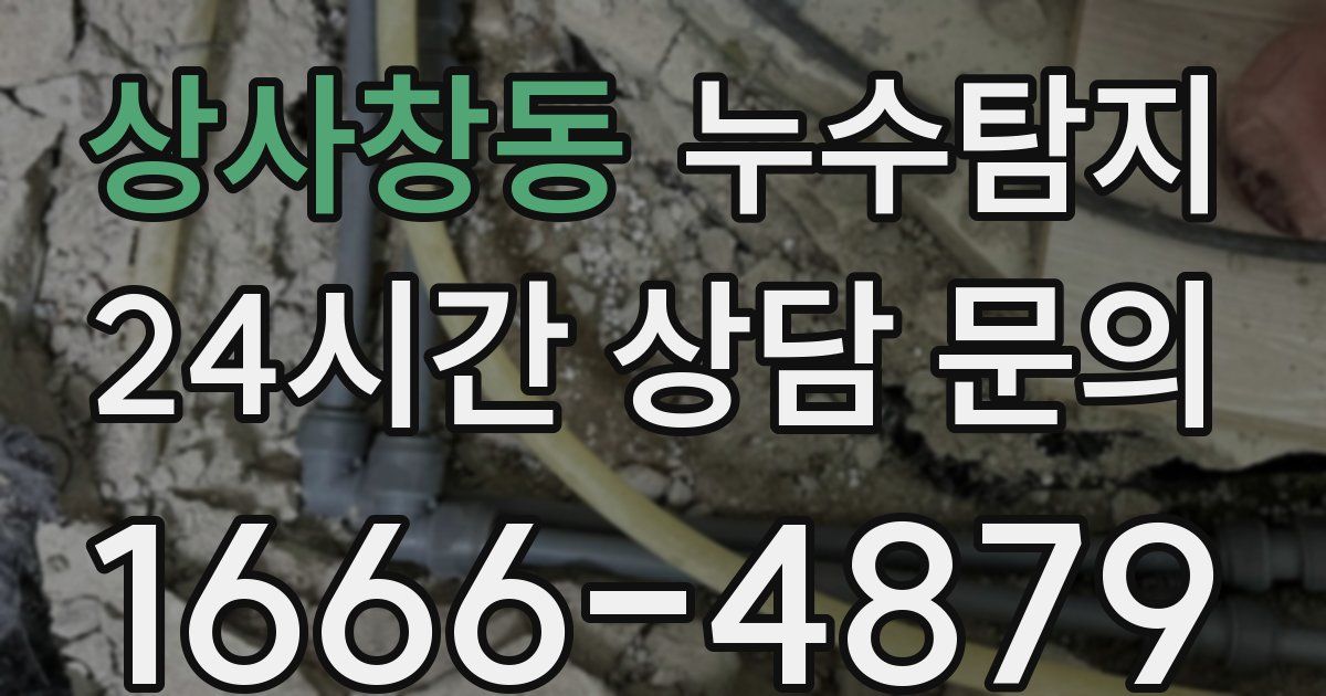 하수구막힘
