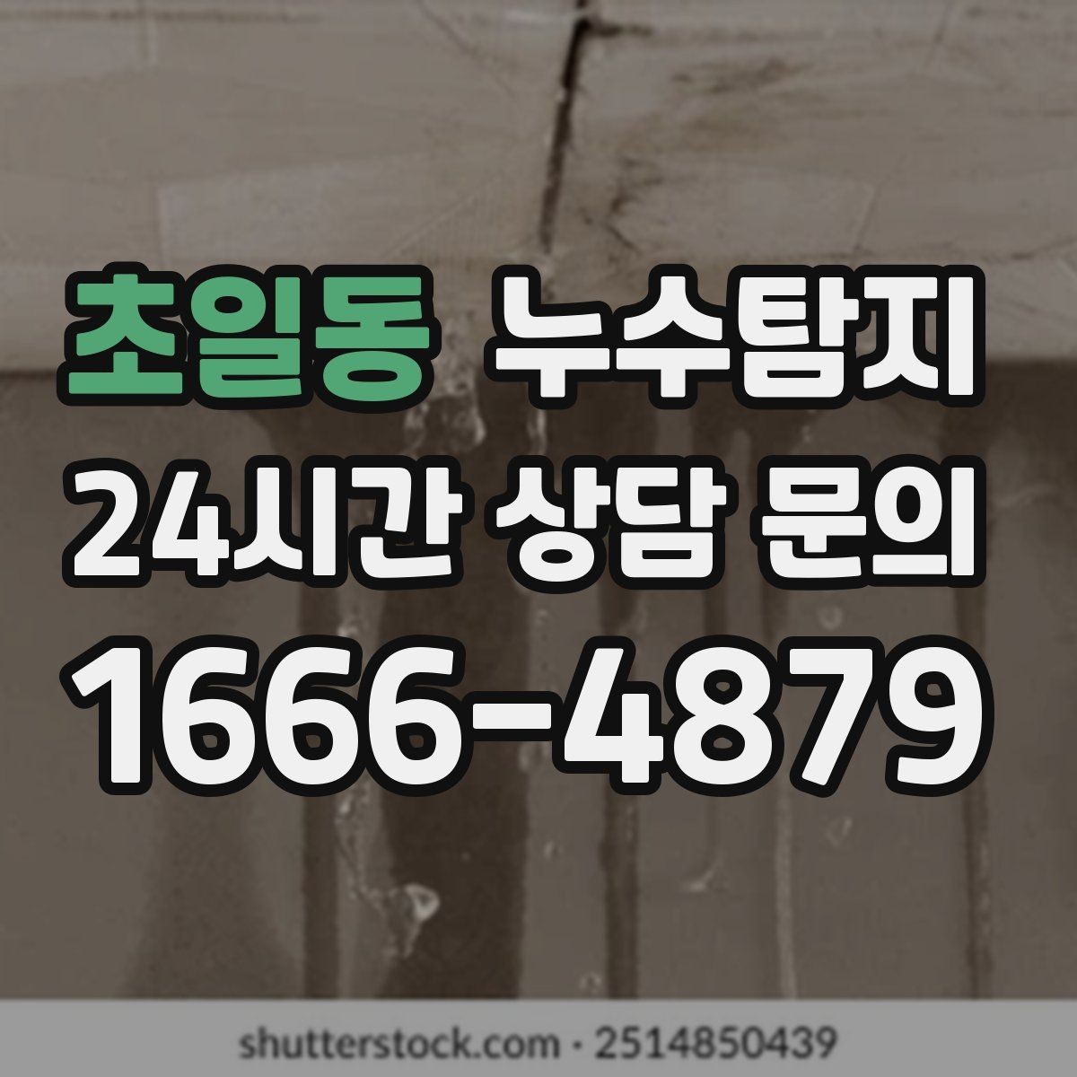 초일동 누수탐지 촬영 데이터로 확인한 변화
