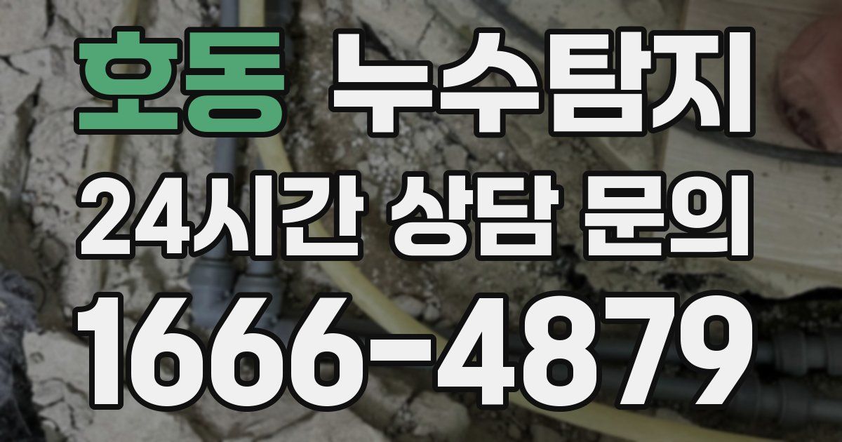 하수구막힘