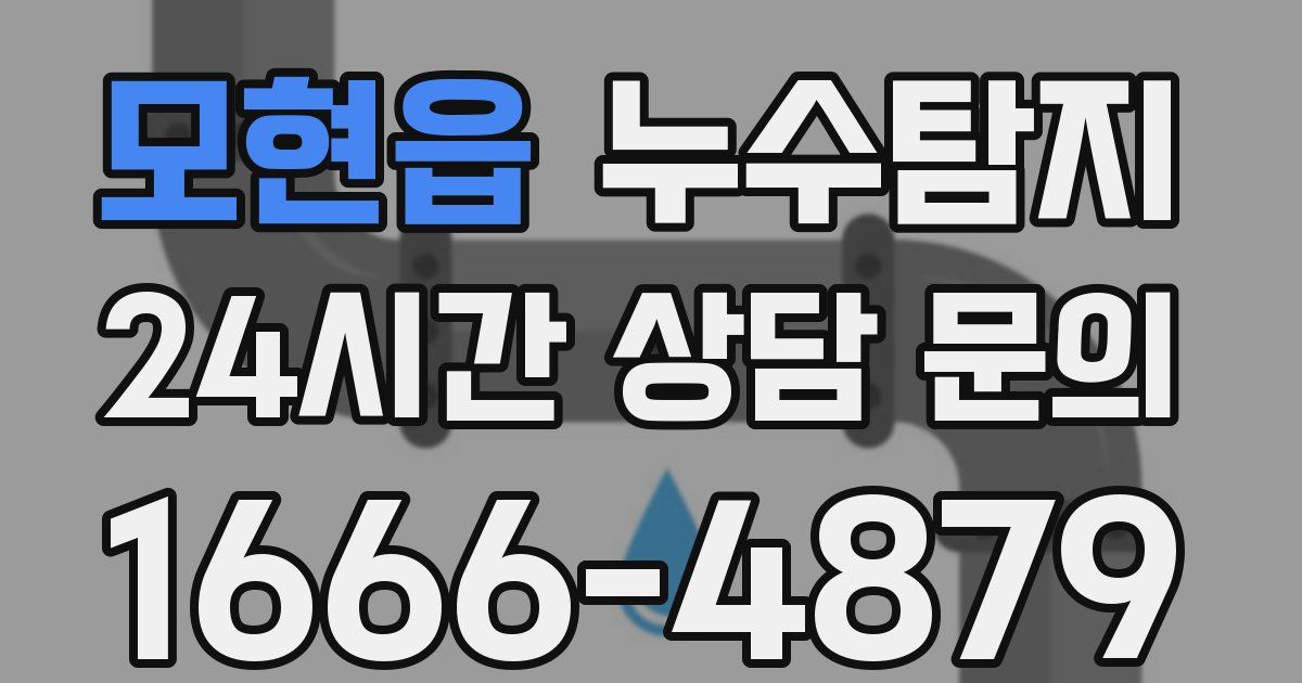하수구막힘