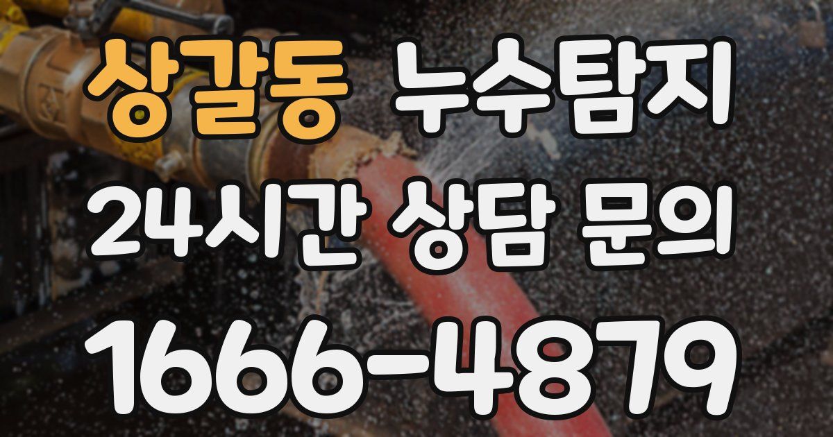 하수구막힘