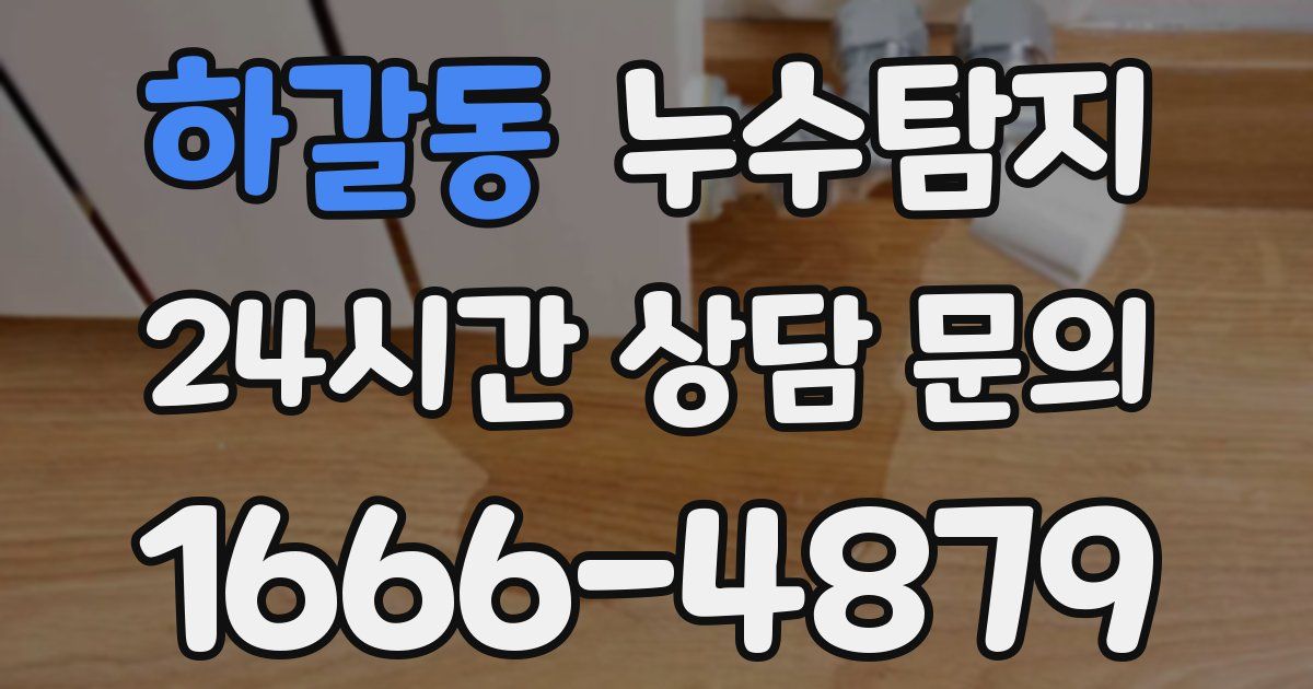 하수구막힘