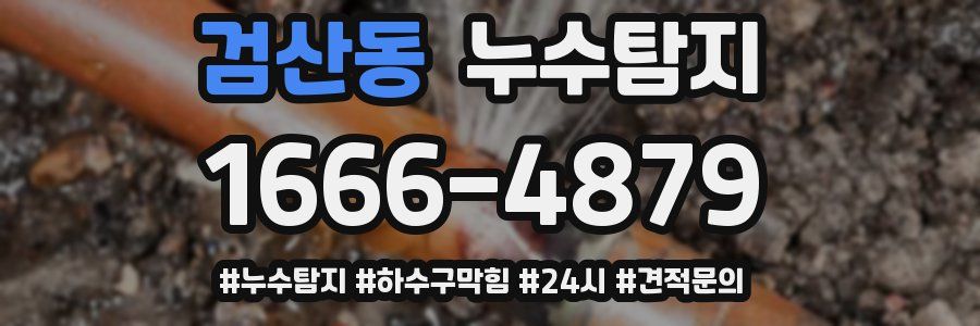 누수닥터 누수탐지