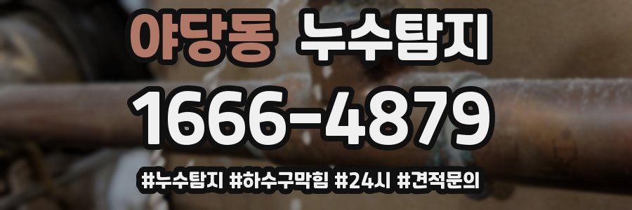 누수닥터 누수탐지