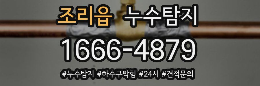 누수닥터 누수탐지