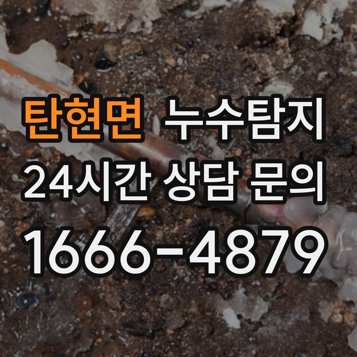 탄현면 누수탐지 작은 징후 하나도 놓치지 않는 정밀 진단