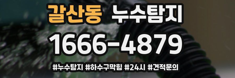 누수닥터 누수탐지