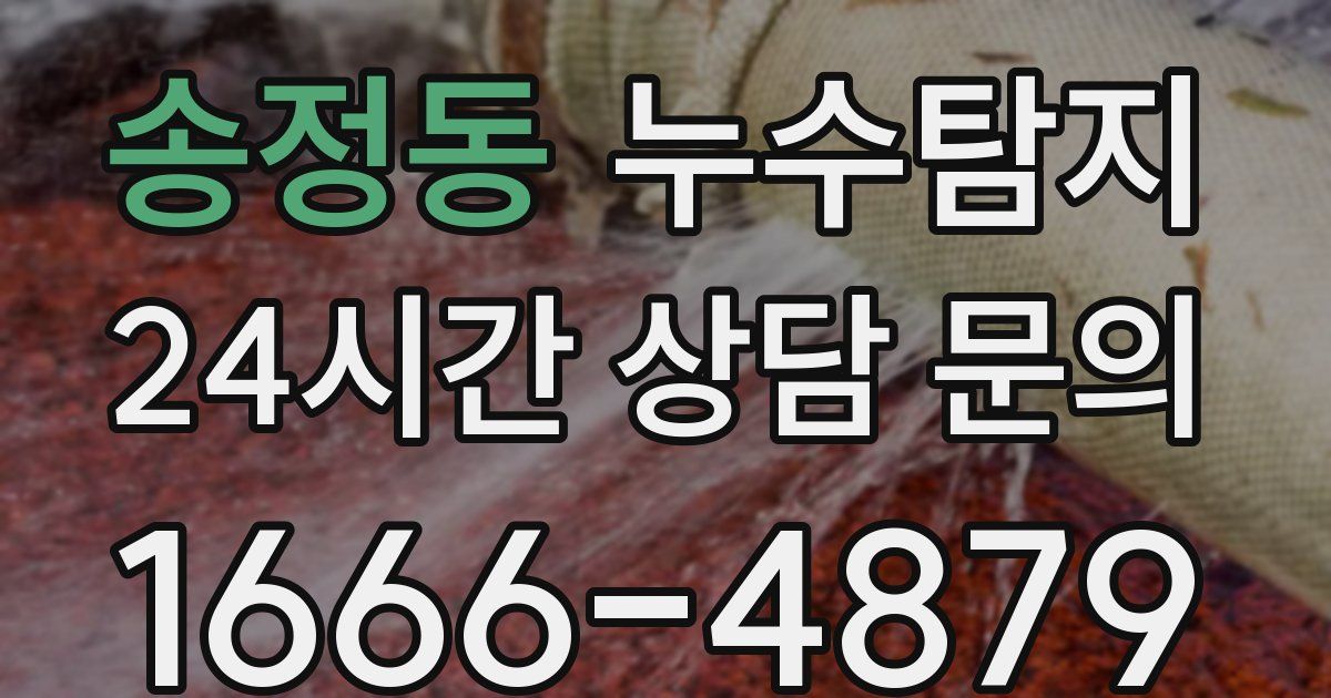 하수구막힘