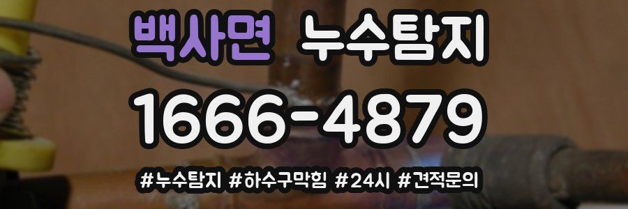 누수닥터 누수탐지