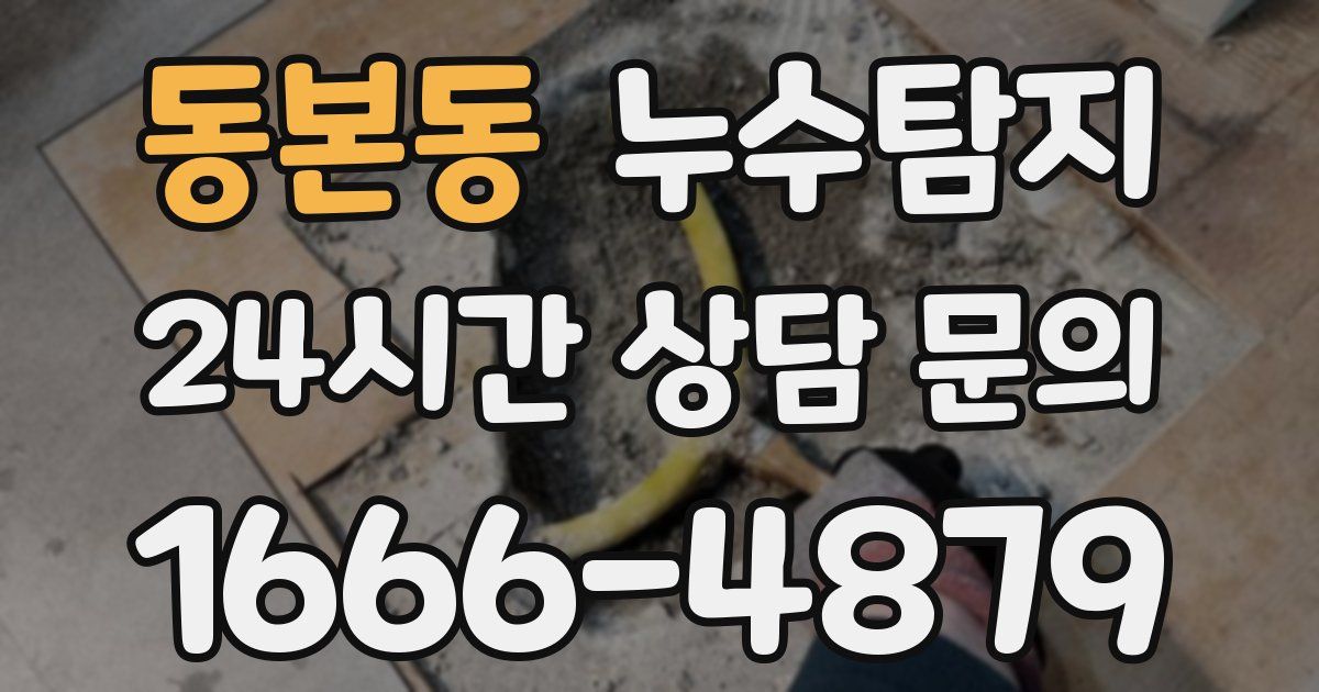 하수구막힘