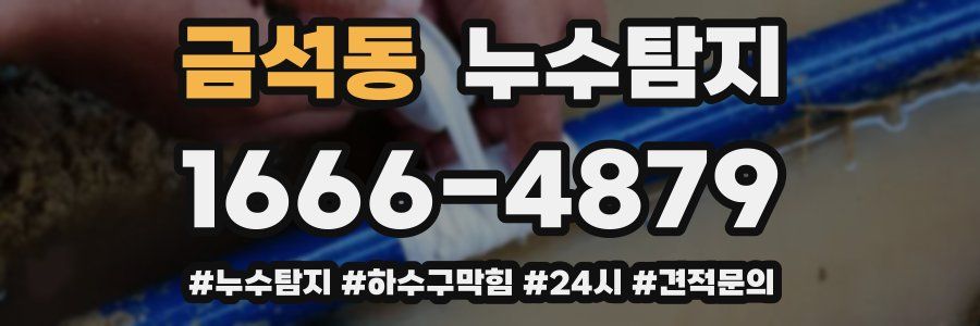 누수닥터 누수탐지