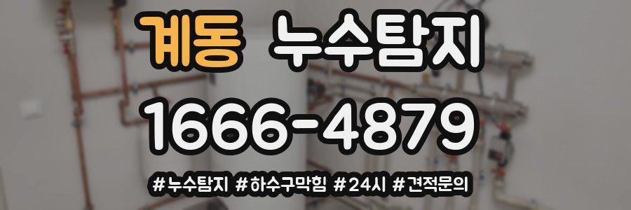 누수닥터 누수탐지
