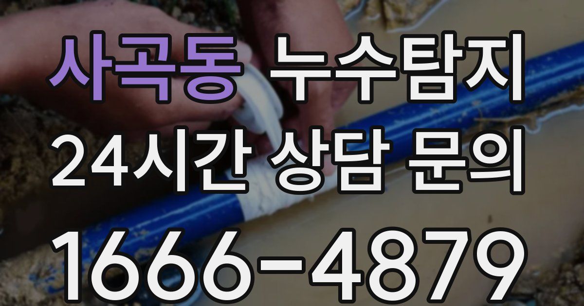 하수구막힘