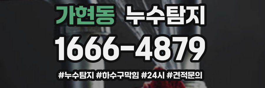 누수닥터 누수탐지