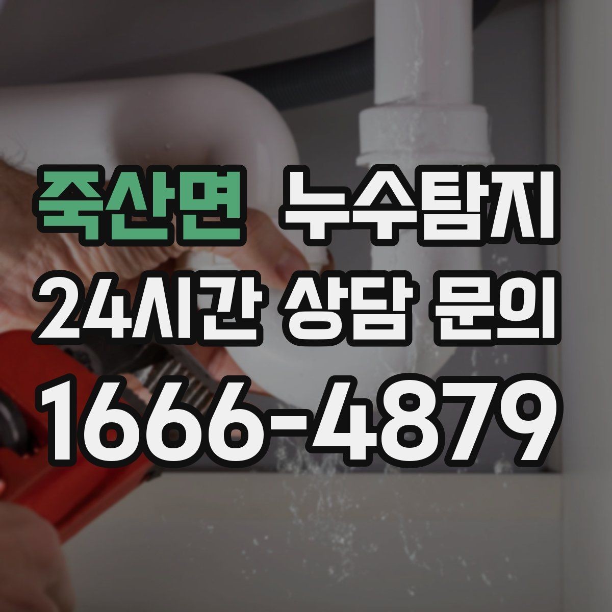 죽산면 누수탐지 배수 트랩 역류 냄새 해결