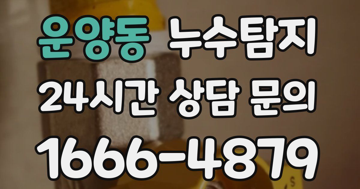 하수구막힘