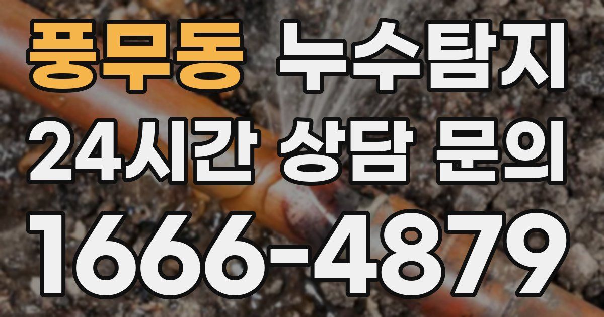 하수구막힘
