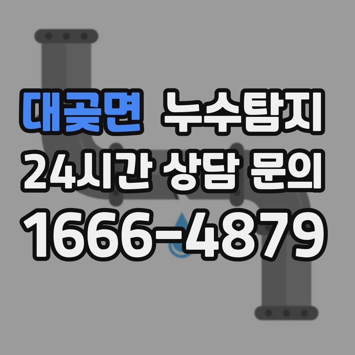 대곶면 누수탐지 이사 앞두고 실시한 안심 점검