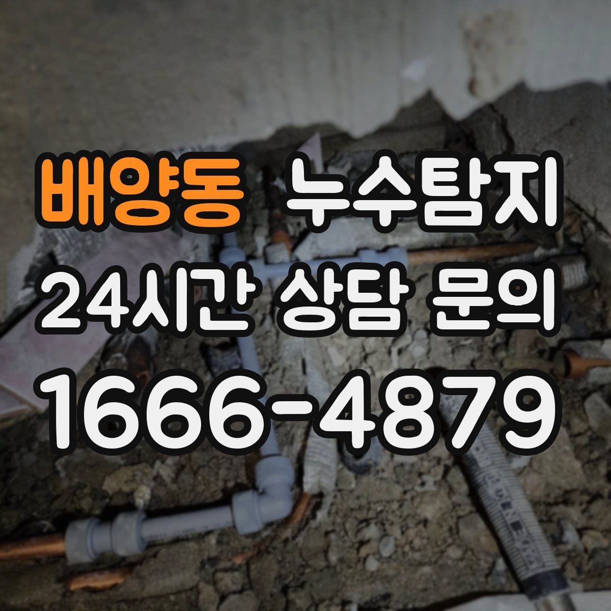 배양동 누수탐지 난방비 절약으로 이어진 해결기