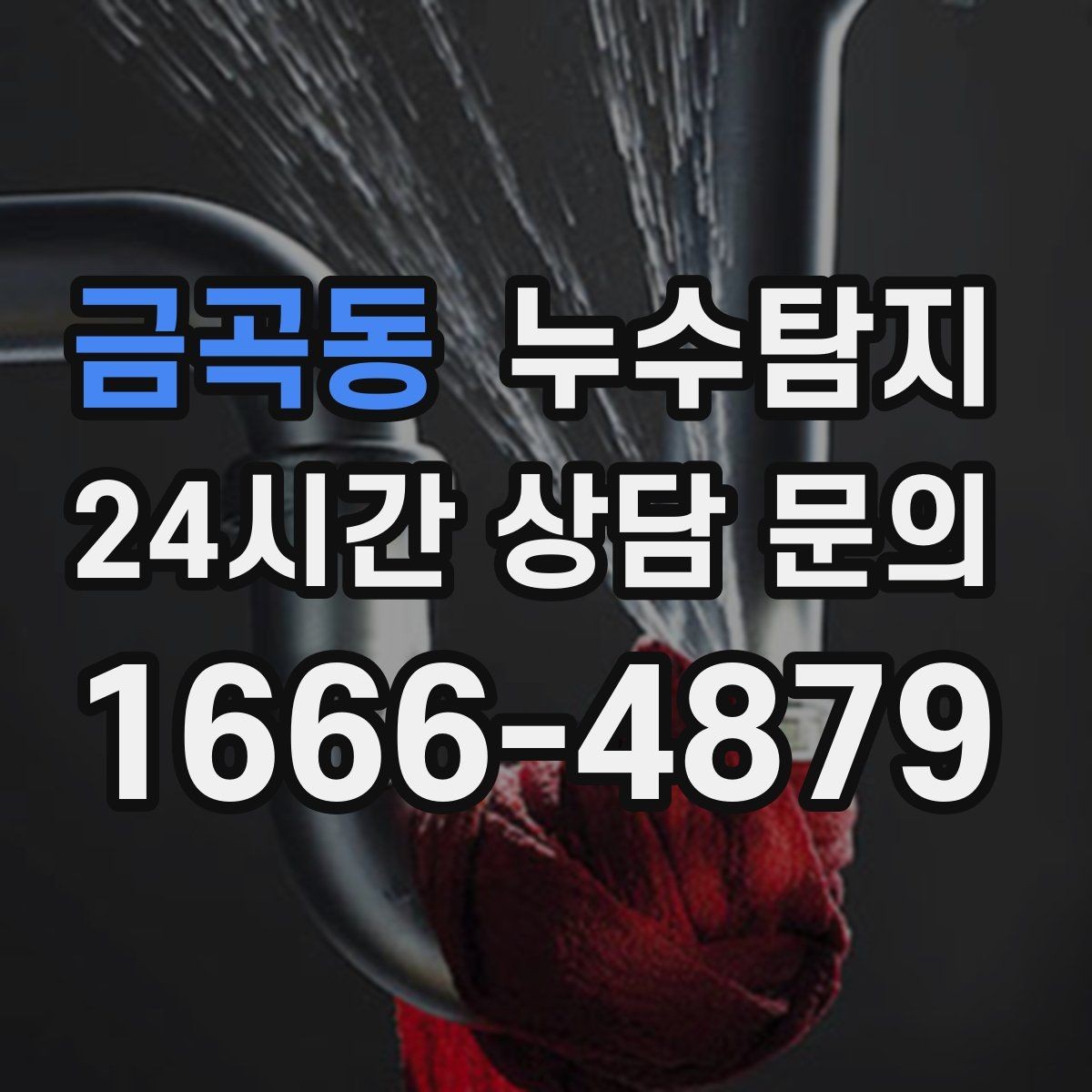 금곡동 누수탐지 비용 가격 요금 안내와 상담을 원하신다면