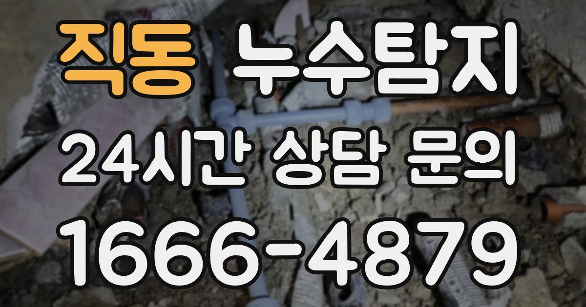 하수구막힘