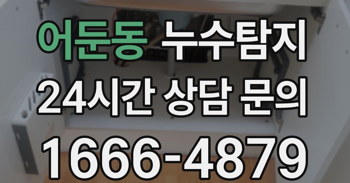 하수구막힘