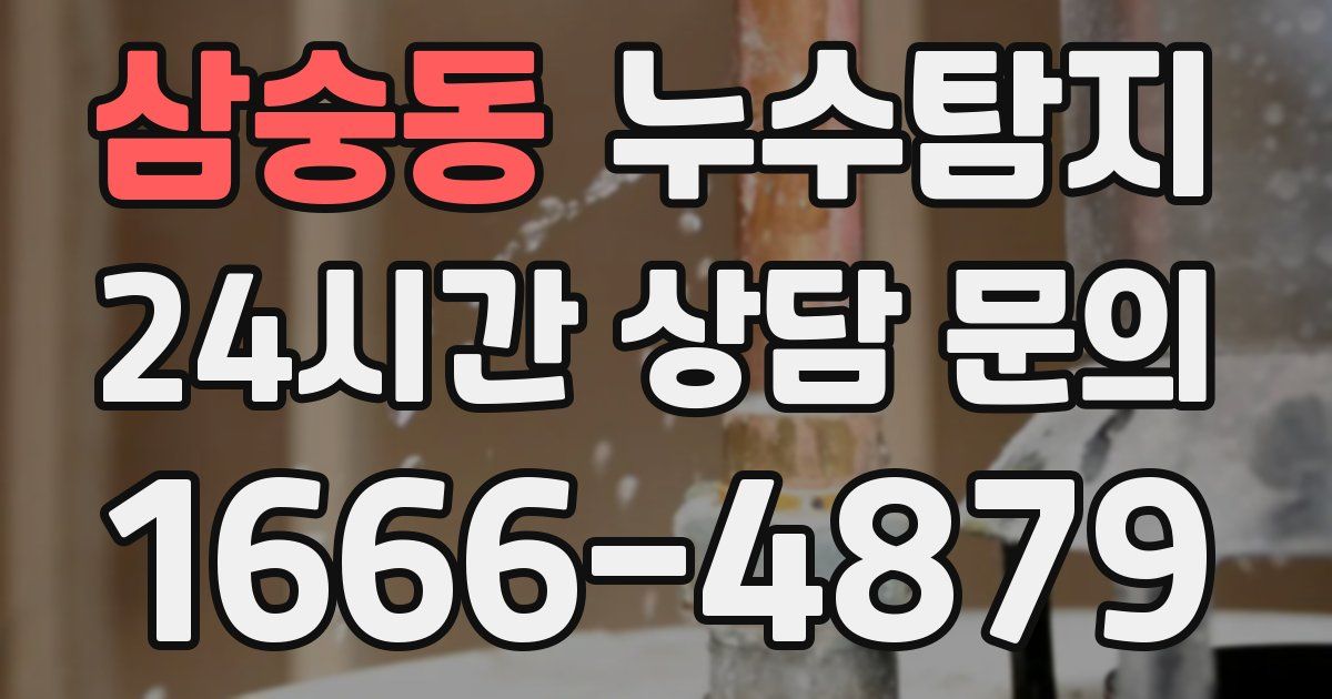 하수구막힘