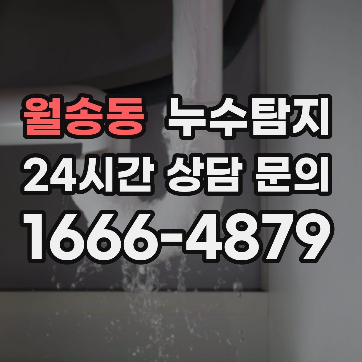 월송동 누수탐지 하자 보수 전 객관 보고서 받기