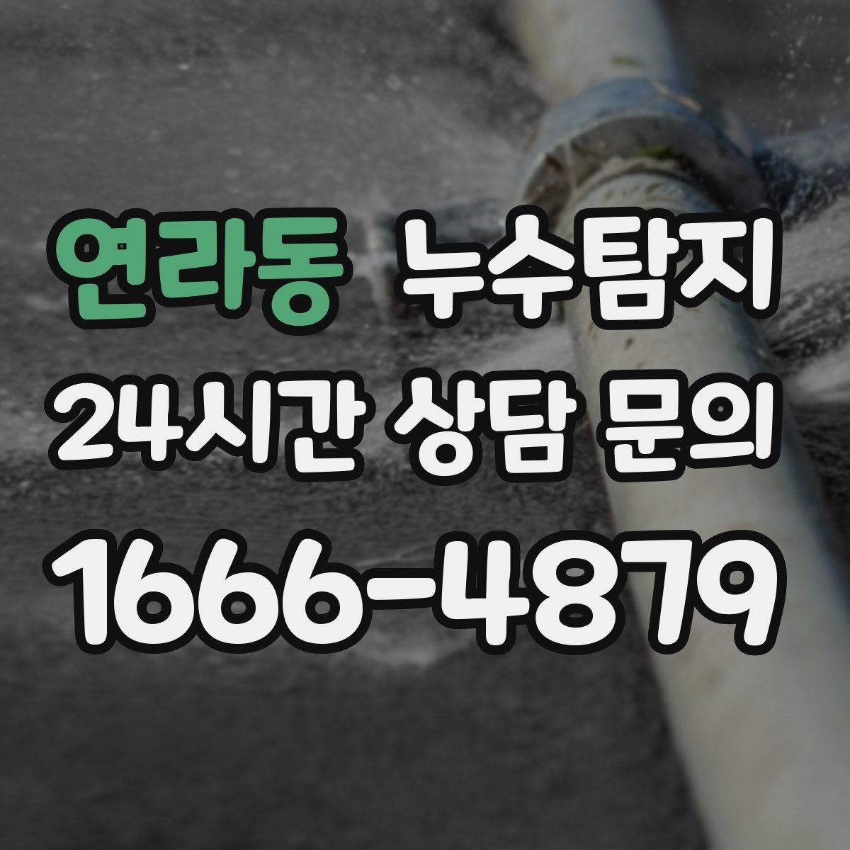 연라동 누수탐지 집 안 공기질이 달라진 이유