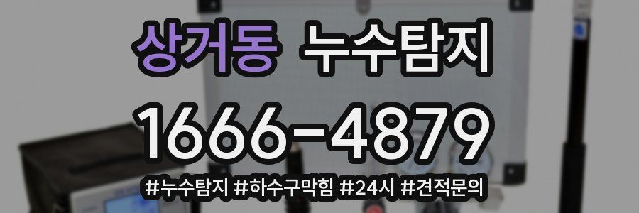누수닥터 누수탐지