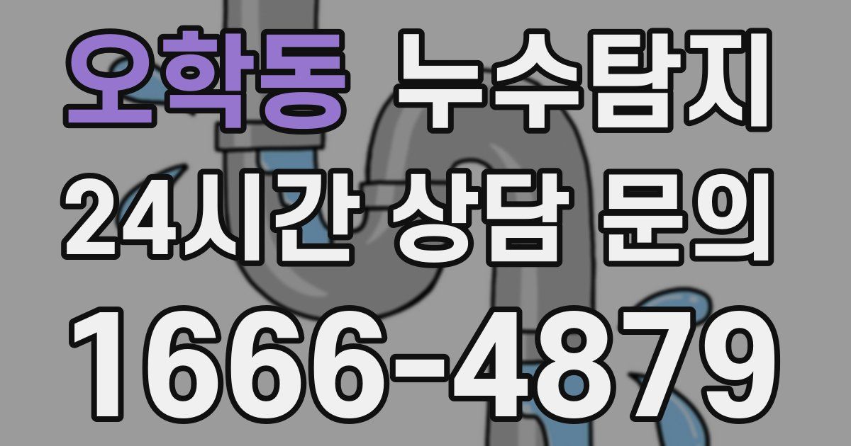 하수구막힘