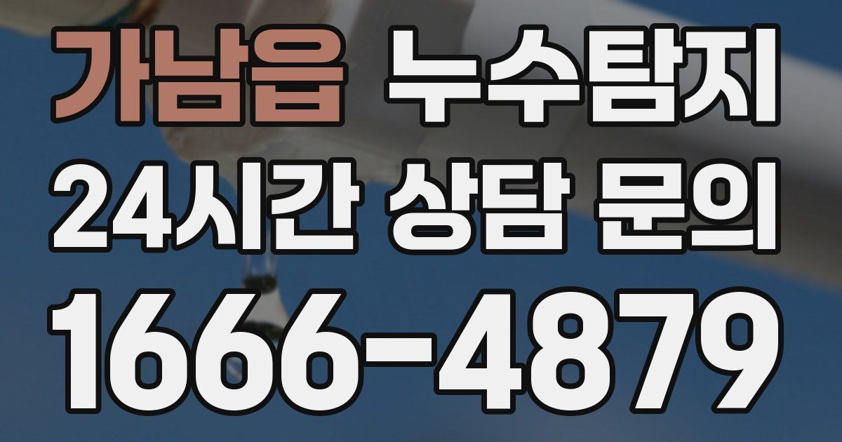 하수구막힘