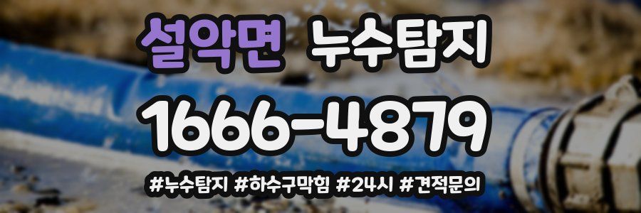 누수닥터 누수탐지