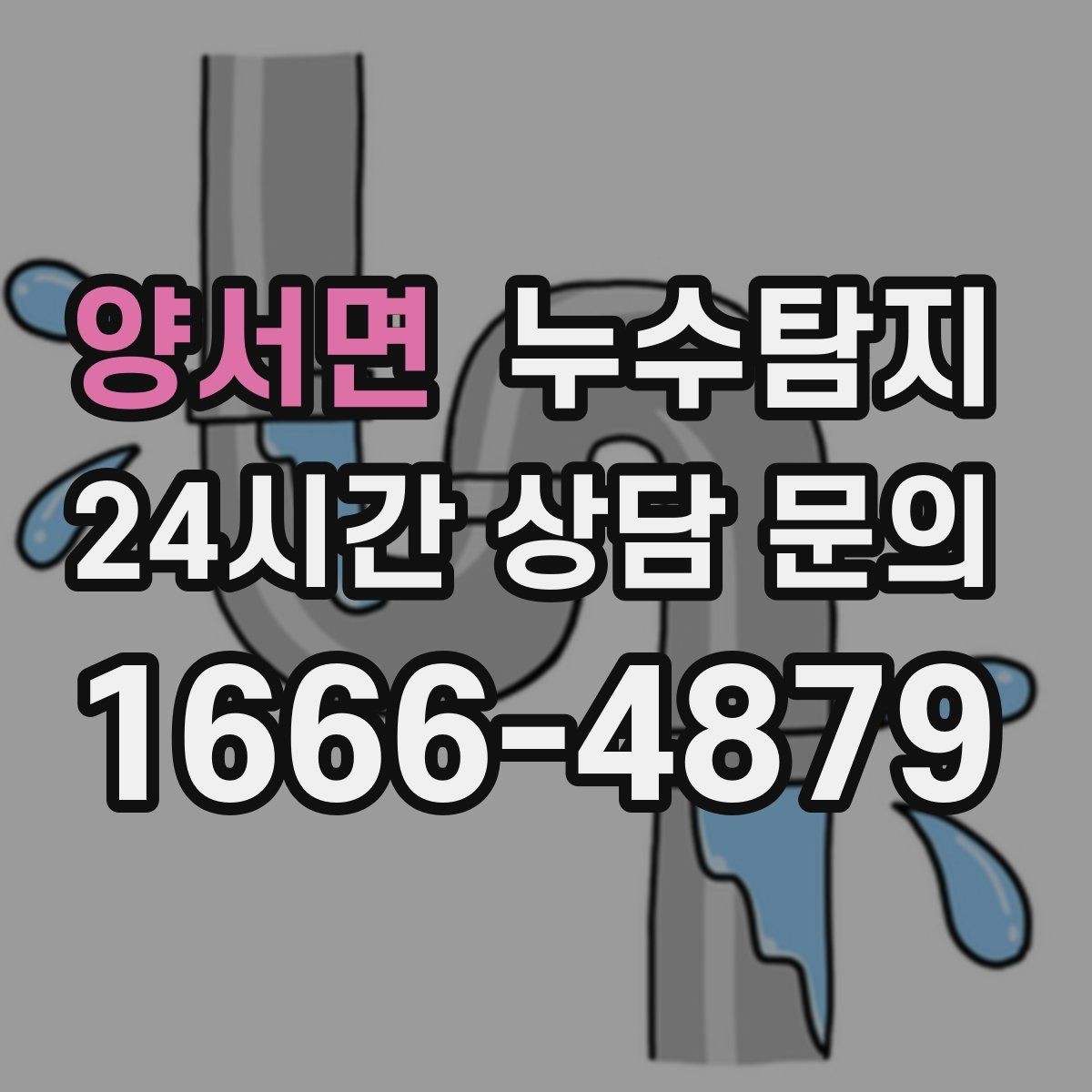 양서면 누수탐지 반지하 습기 문제가 발생했다면