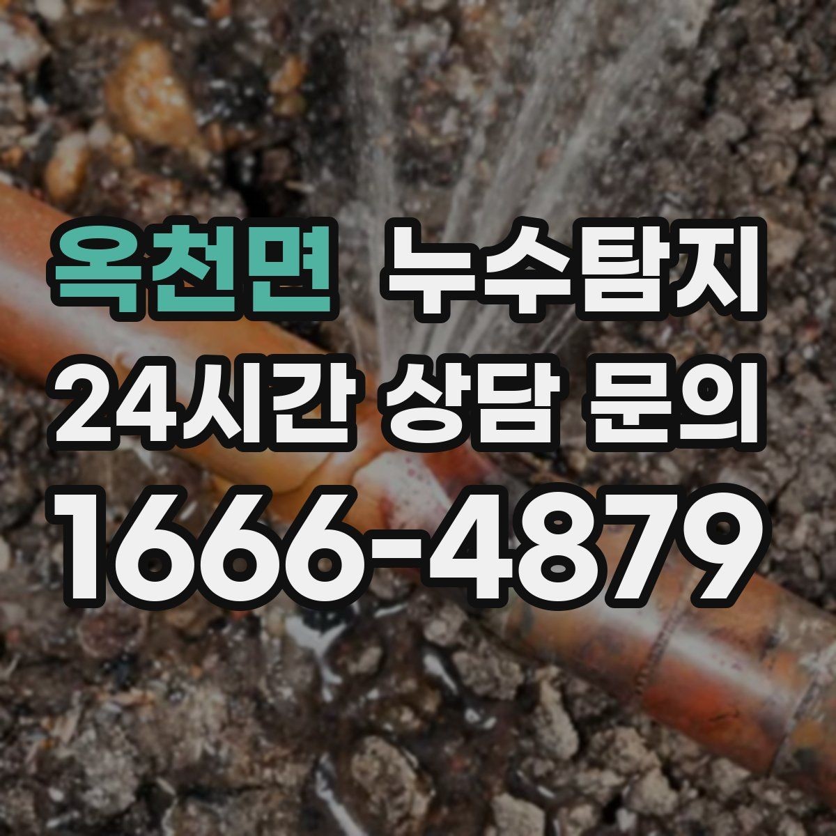 옥천면 누수탐지 이사 전 하자 사전 점검