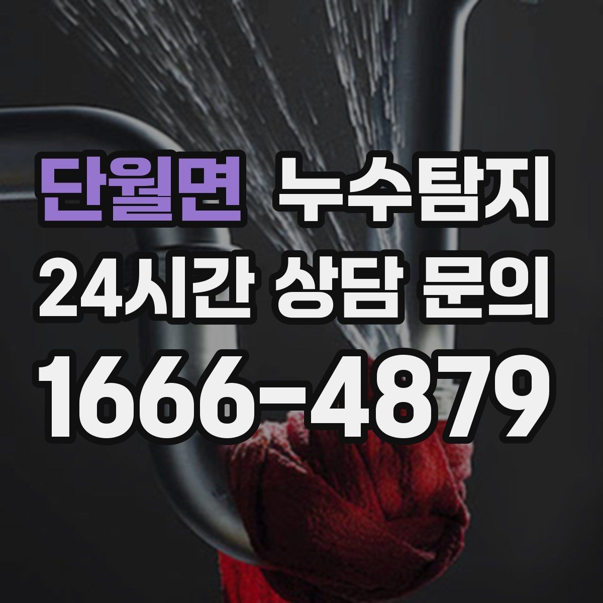 단월면 누수탐지 예약부터 복구까지 전 과정 케어