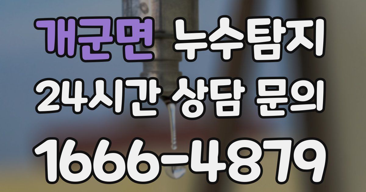 하수구막힘