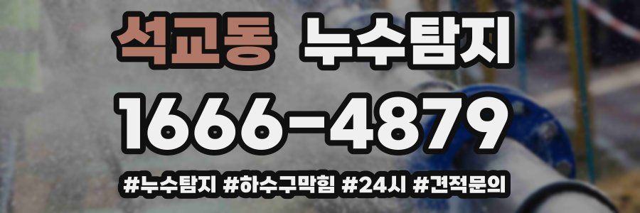 누수닥터 누수탐지